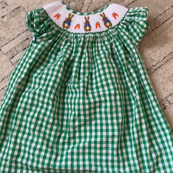 Bunny smocked dress - Picture 3 of 5